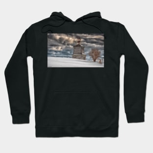 Winter's Storms Embrace Hoodie